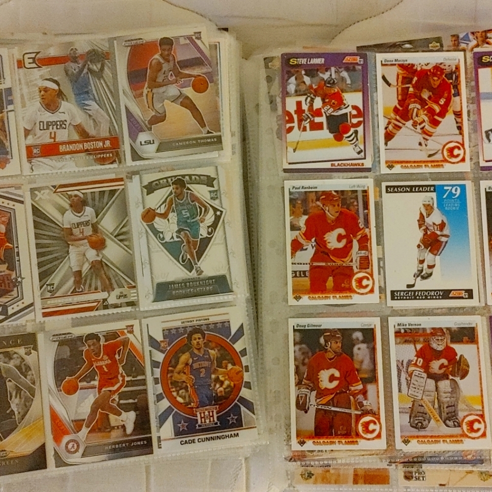Mint condition sport cards